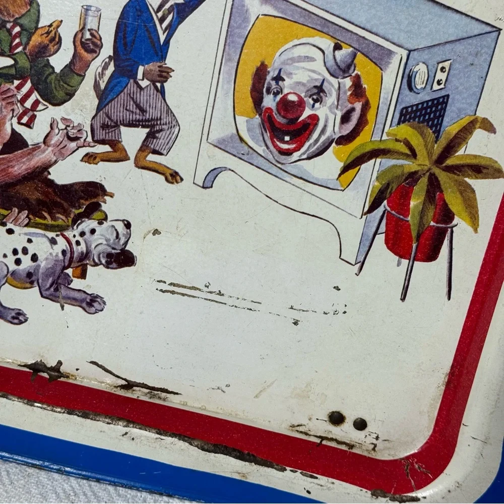 Vintage 1950’s Aluminum TV Tray - Storybook Animal Characters-‎ - Picture 3 of 7
